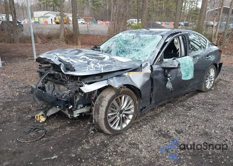 2021 Infiniti Q50 Luxe z USA, uszkodzony, nr VIN JN1EV7BP3MM703202